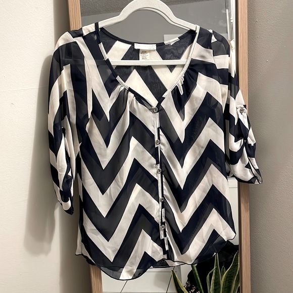 Chevron blouse - Picture 1 of 1